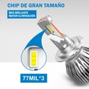 2 Pares de Focos GT6 10.000LM NAOEVO