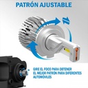 2 Pares de Focos GT6 10.000LM NAOEVO